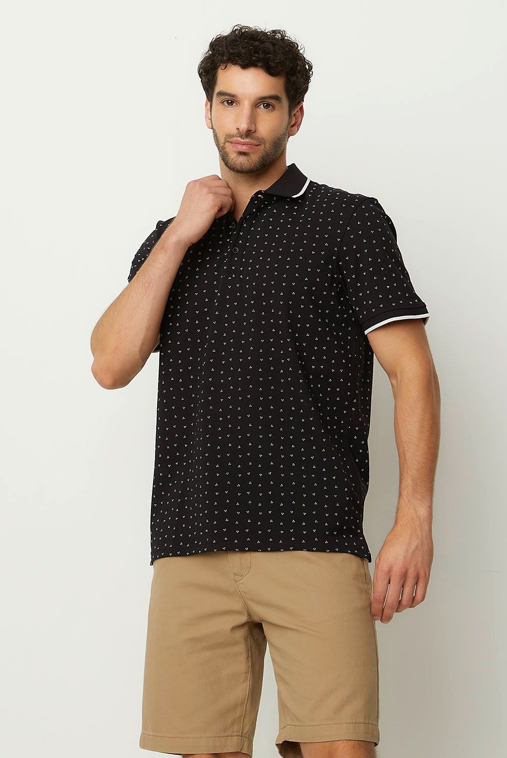 NEWPORT - Polera Manga Corta Algodón Hombre Newport