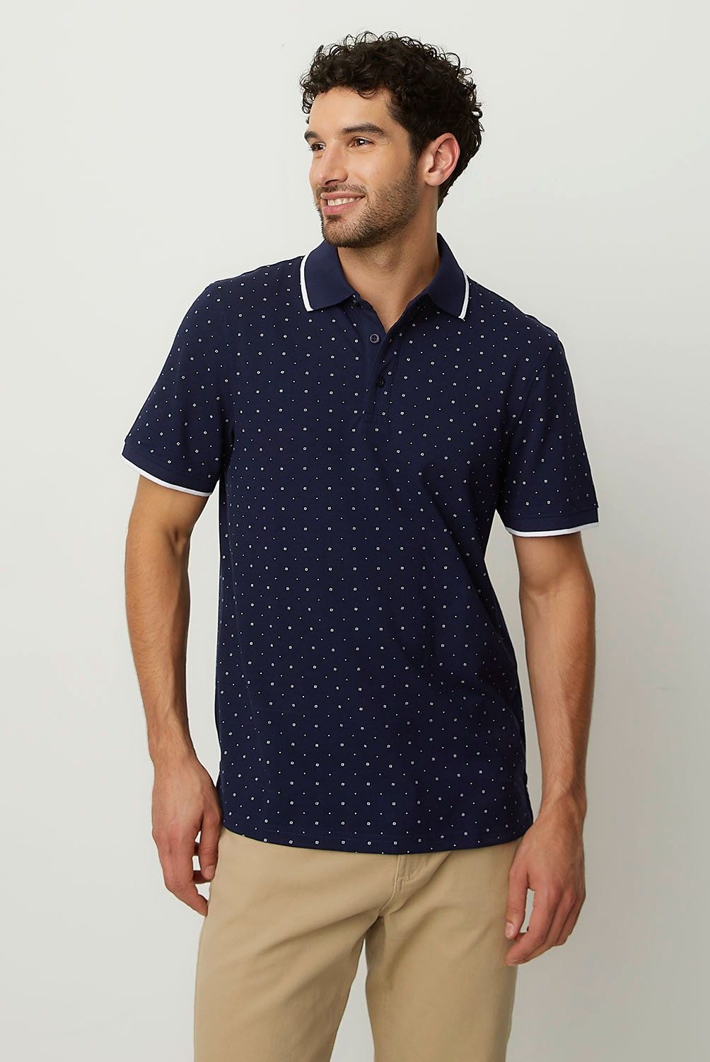 NEWPORT - Polera Manga Corta Algodón Hombre Newport