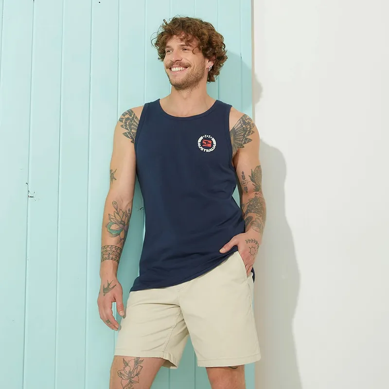 DOO AUSTRALIA - Polera Sin Mangas Casual Hombre Doo Australia
