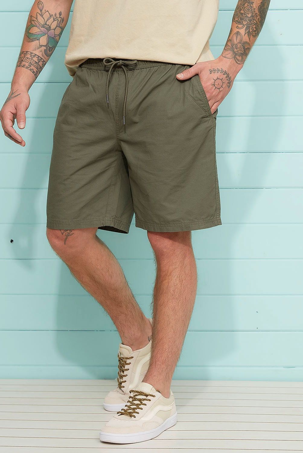 DOO AUSTRALIA - Bermuda Algodón Regular Fit Hombre Doo Australia