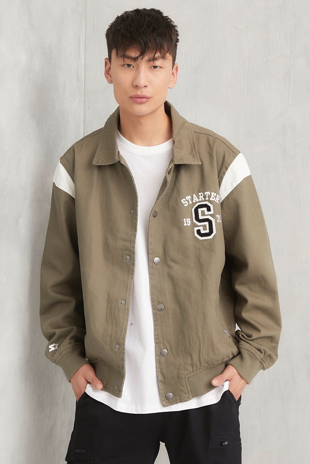 STARTER - Chaqueta Denim Algodón Hombre Starter
