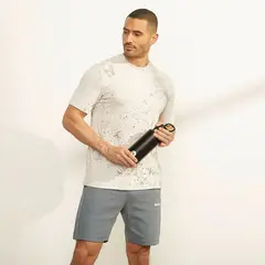 DIADORA - Polera Deportiva Manga Corta Algodón Hombre