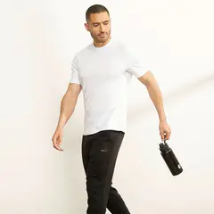 DIADORA - Polera Deportiva Manga Corta Algodón Hombre