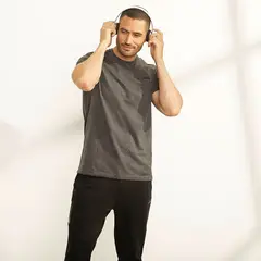 DIADORA - Polera Deportiva Manga Corta Algodón Hombre