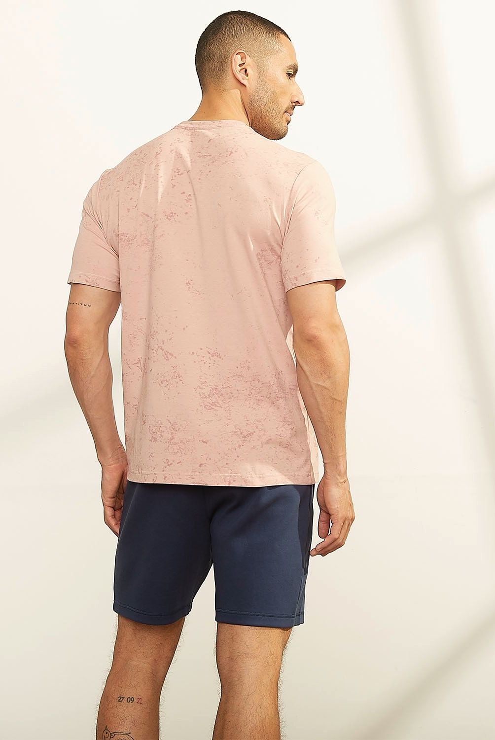 DIADORA - Polera Deportiva Manga Corta Algodón Hombre Diadora
