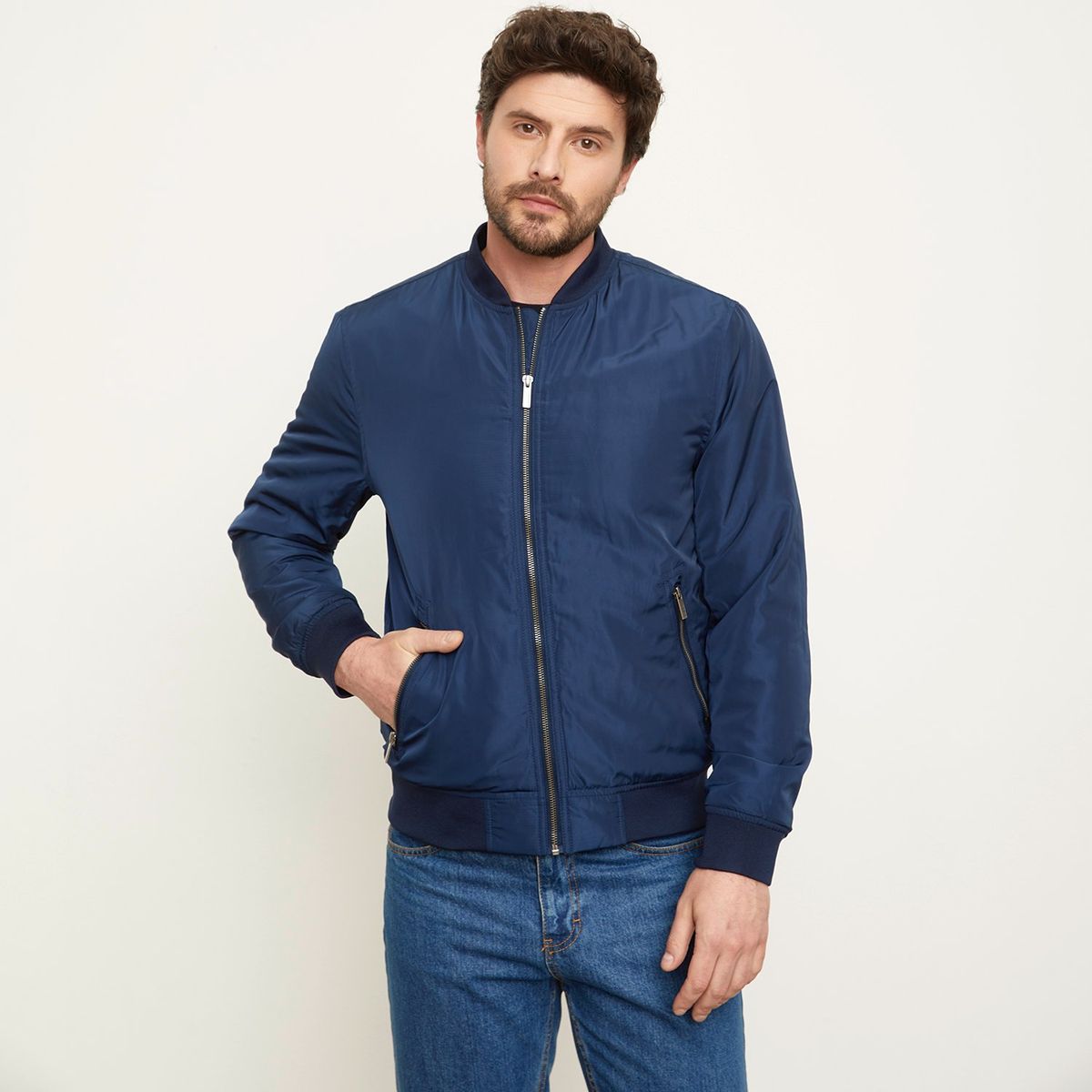 NEWPORT - Chaqueta Bomber Newport Hombre Casual