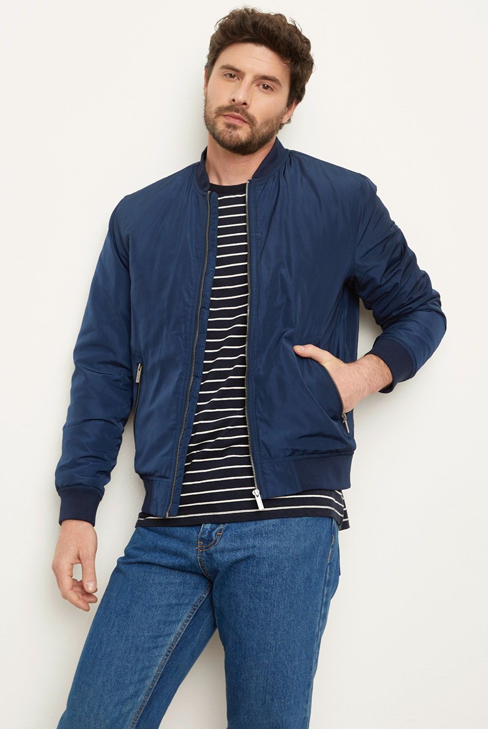 NEWPORT - Chaqueta Bomber Hombre Newport