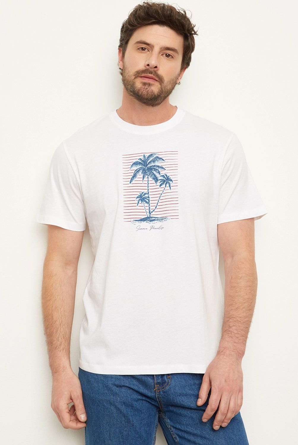 NEWPORT - Polera Manga Corta Algodón Hombre Newport