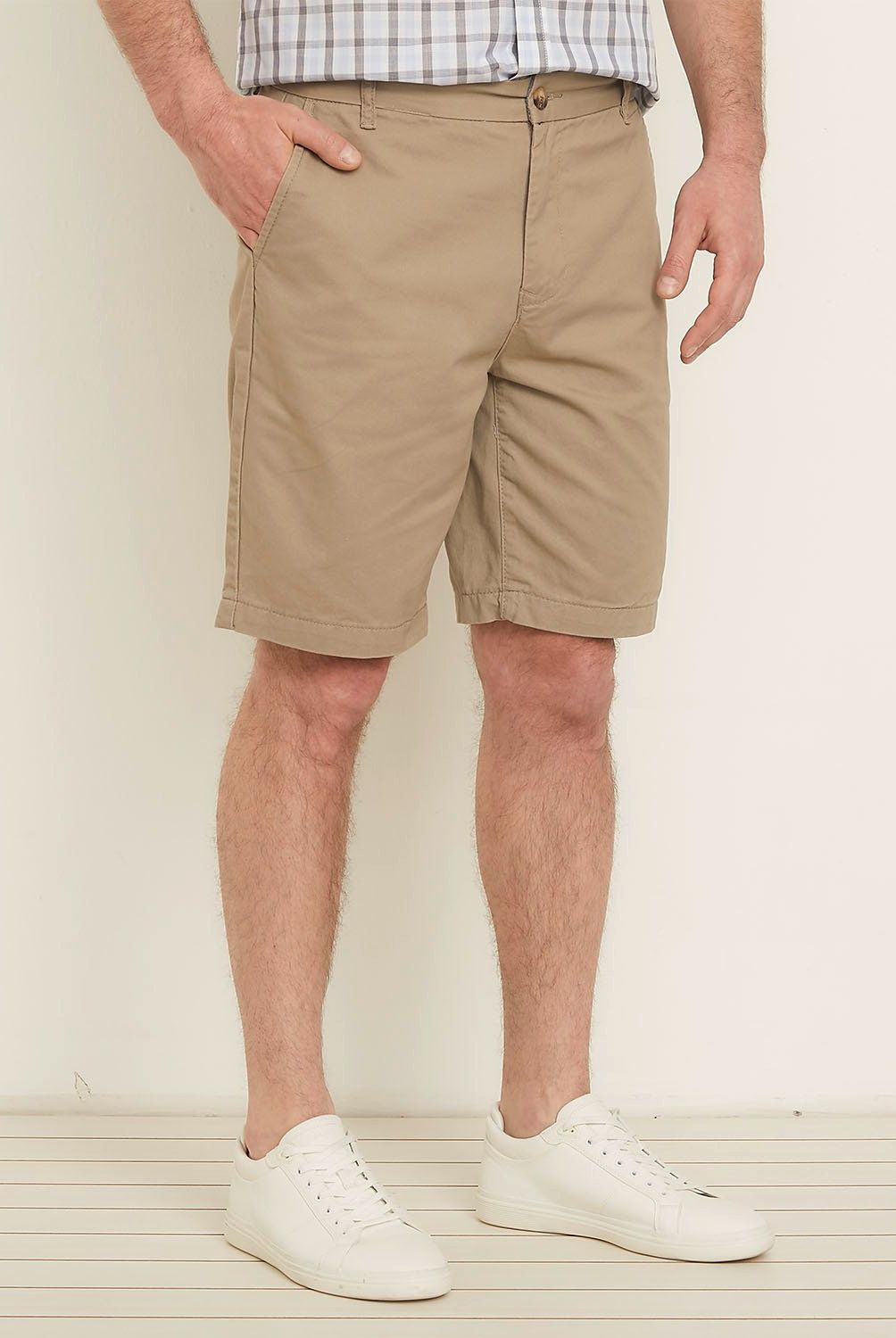 NEWPORT - Bermuda Chino de Algodón Regular Fit para Hombre Newport