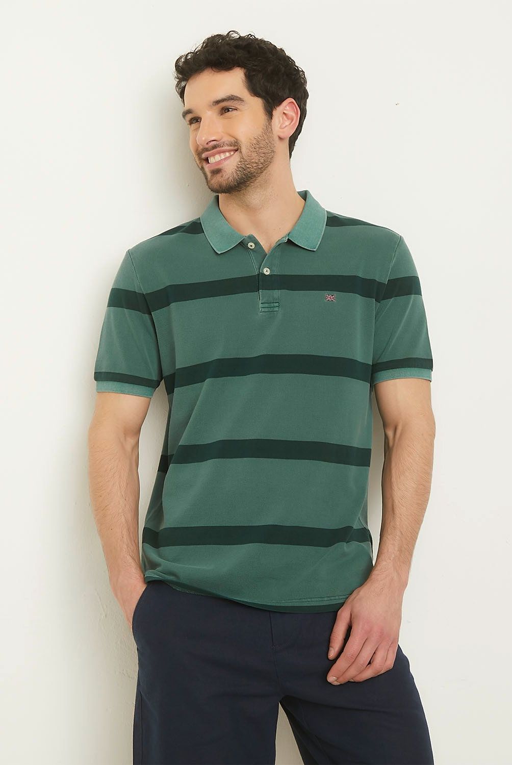 UNIVERSITY CLUB - Polera Manga Corta Algodón Hombre University Club