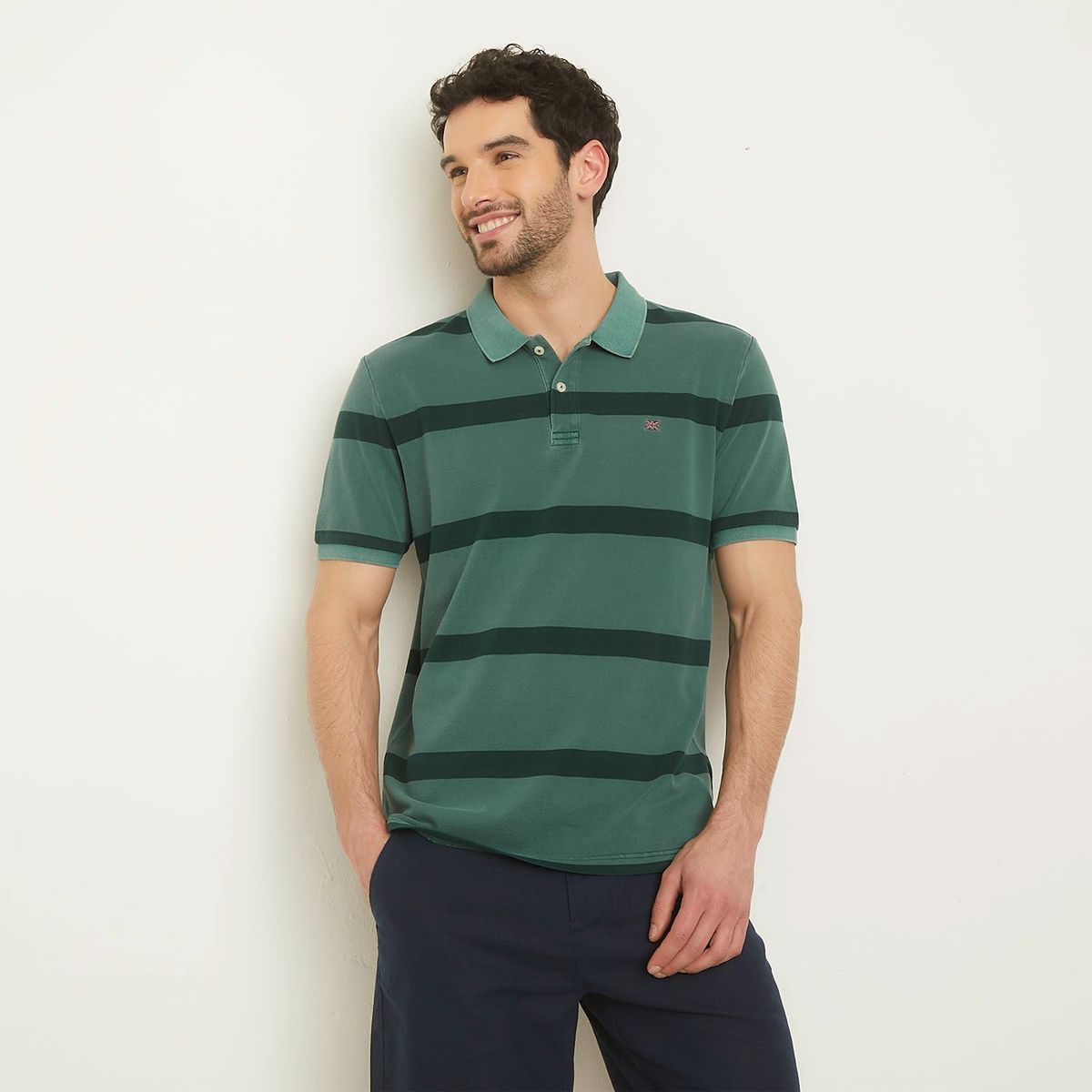 UNIVERSITY CLUB - Polera Manga Corta Algodón Hombre University Club