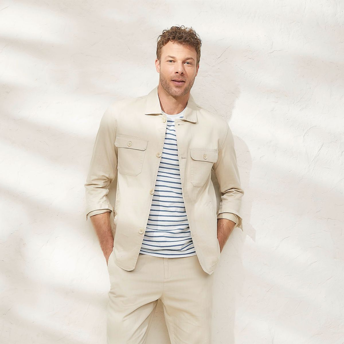 CASCAIS - Chaqueta Algodón Loose Fit Hombre Cascais