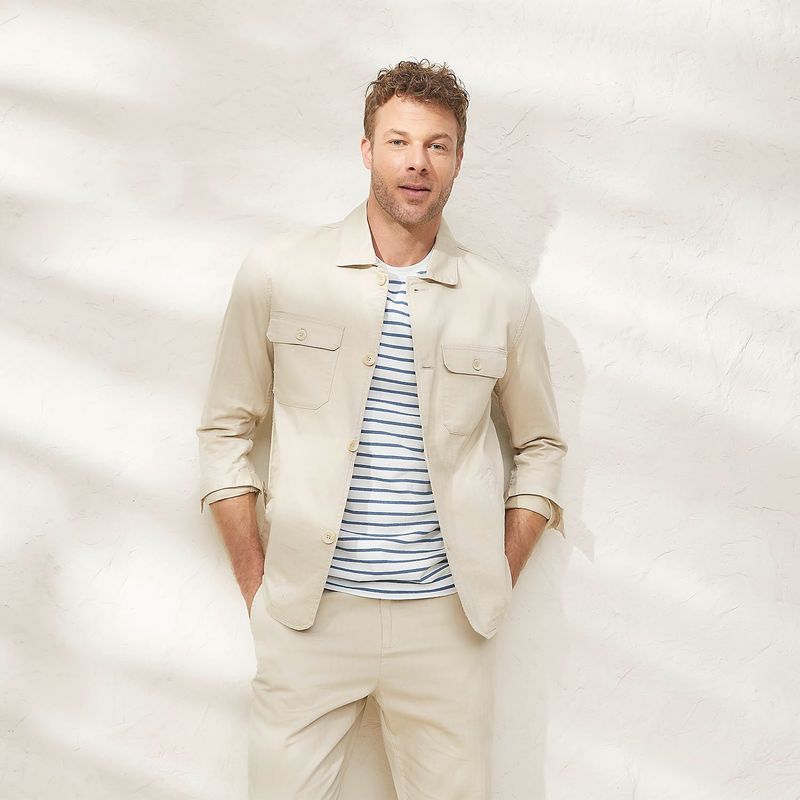 CASCAIS - Chaqueta Algodón Loose Fit Hombre Cascais