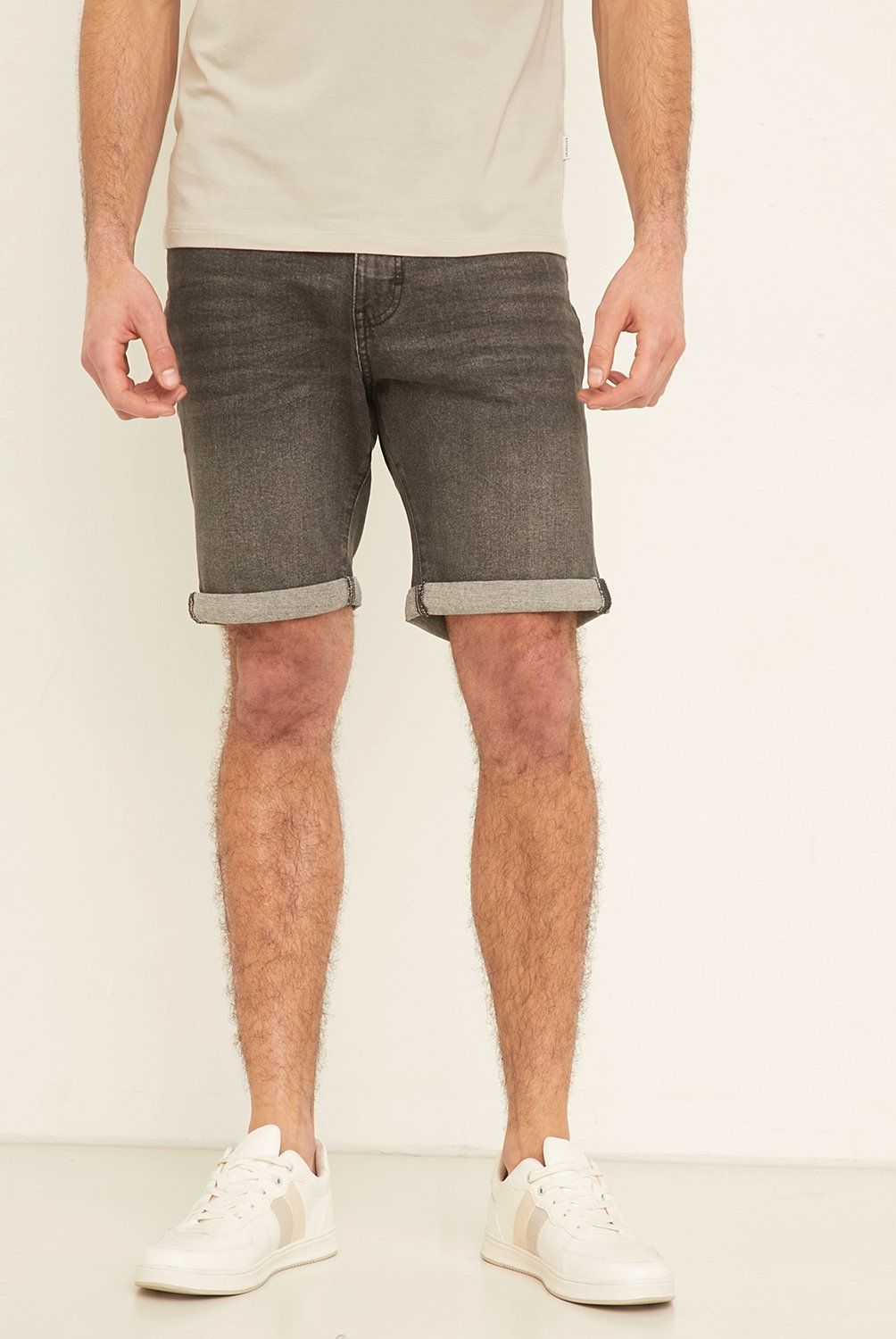 BASEMENT - Bermuda Hombre Basement Algodón Slim Fit