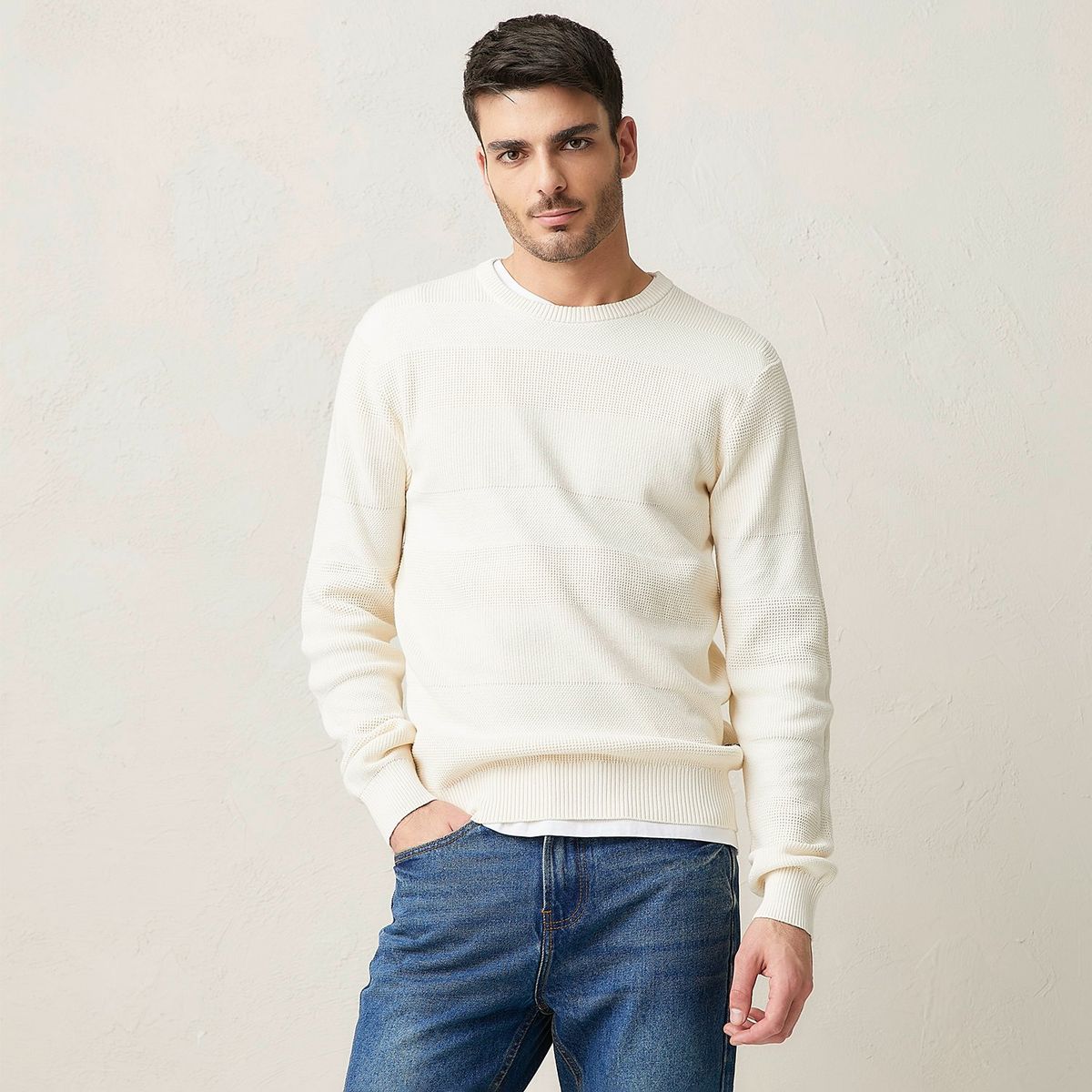 BASEMENT - Sweater Algodón Hombre Basement