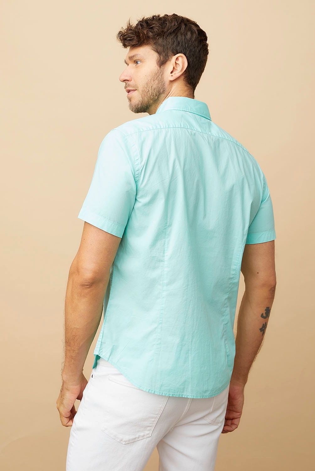 LA MARTINA - Camisa Casual Manga Corta Algodón Hombre La Martina