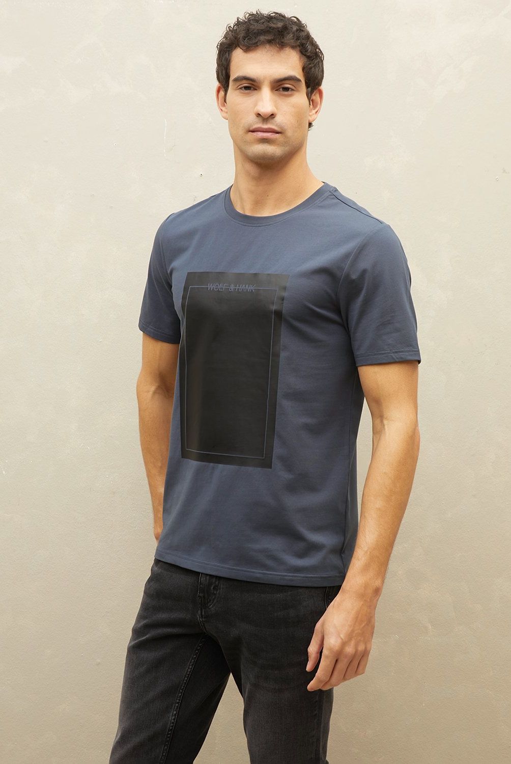WOLF&HANK - Polera Manga Corta Hombre Wolf&Hank