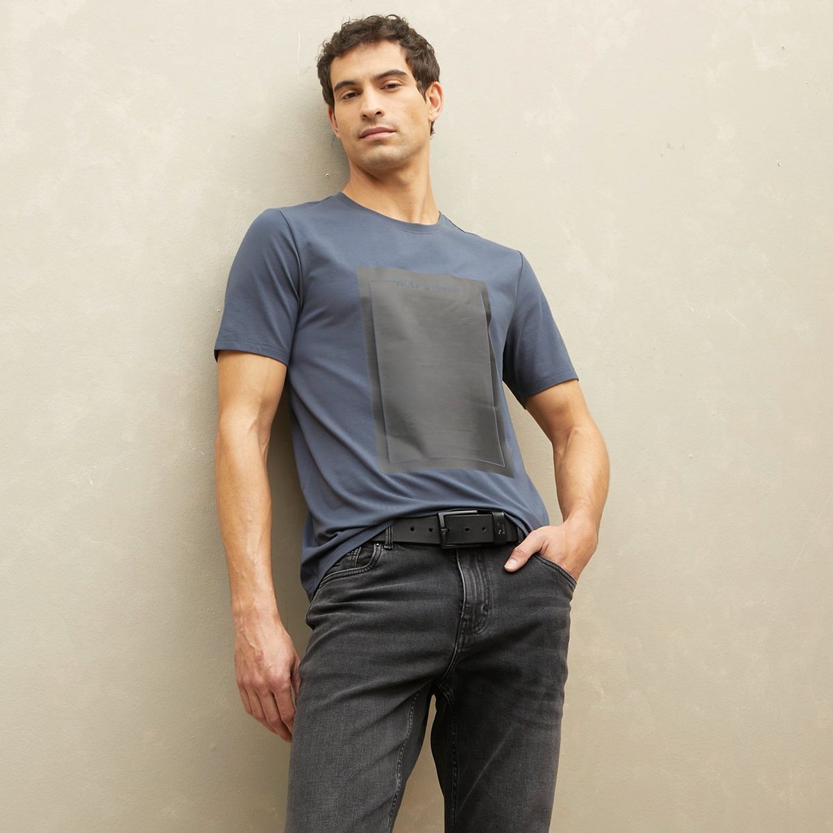 WOLF&HANK - Polera Manga Corta Hombre Wolf&Hank