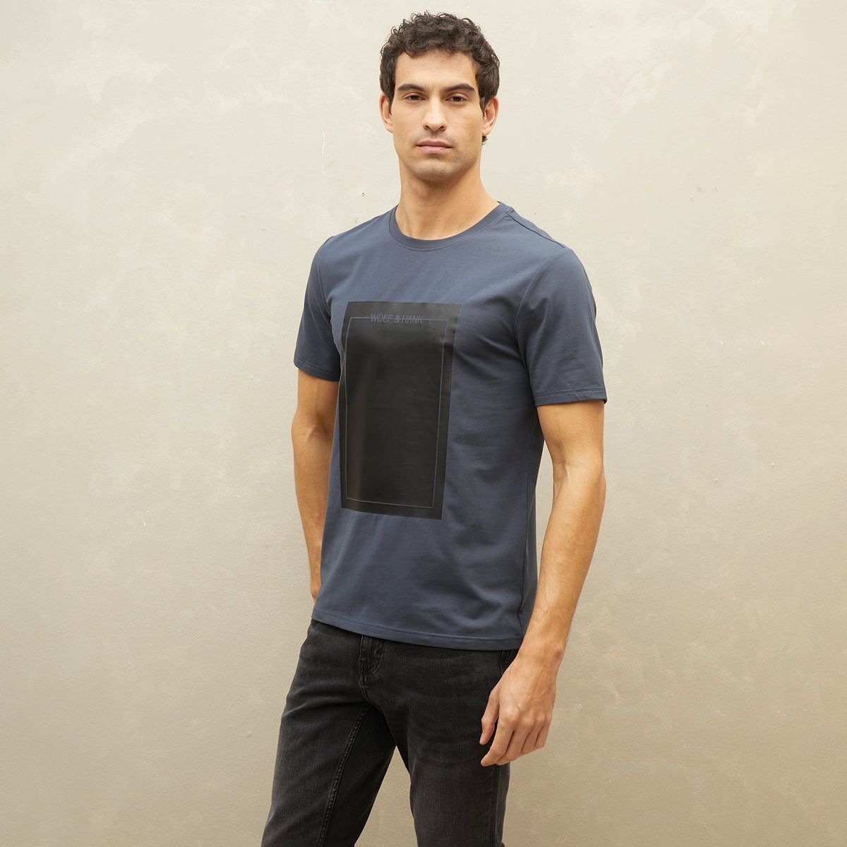 WOLF&HANK - Polera Manga Corta Hombre Wolf&Hank