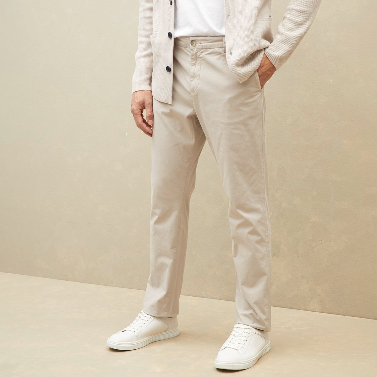 WOLF&HANK - Pantalón Chino Slim Fit Hombre Wolf&Hank