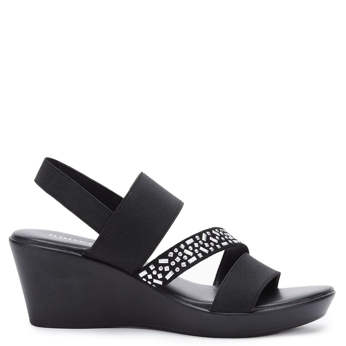 UNIVERSITY CLUB - Sandalia Mujer Negro University Club