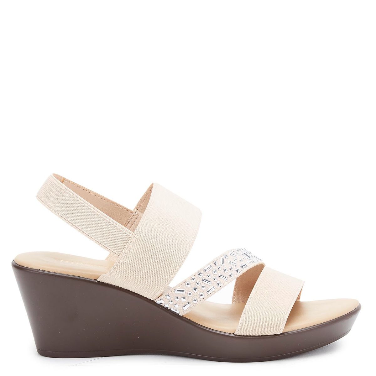 UNIVERSITY CLUB - Sandalia Mujer Beige University Club