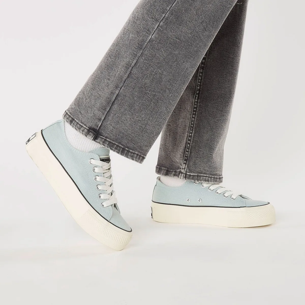 AMERICANINO - Zapatilla Urbana Mujer Azul Americanino