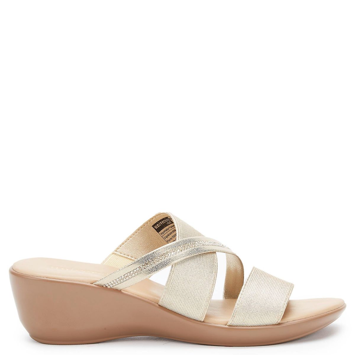 UNIVERSITY CLUB - Sandalia de cuña para Mujer University Club Amarillo