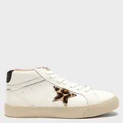 AMERICANINO - Zapatilla Urbanas Mujer Cuero Blanco