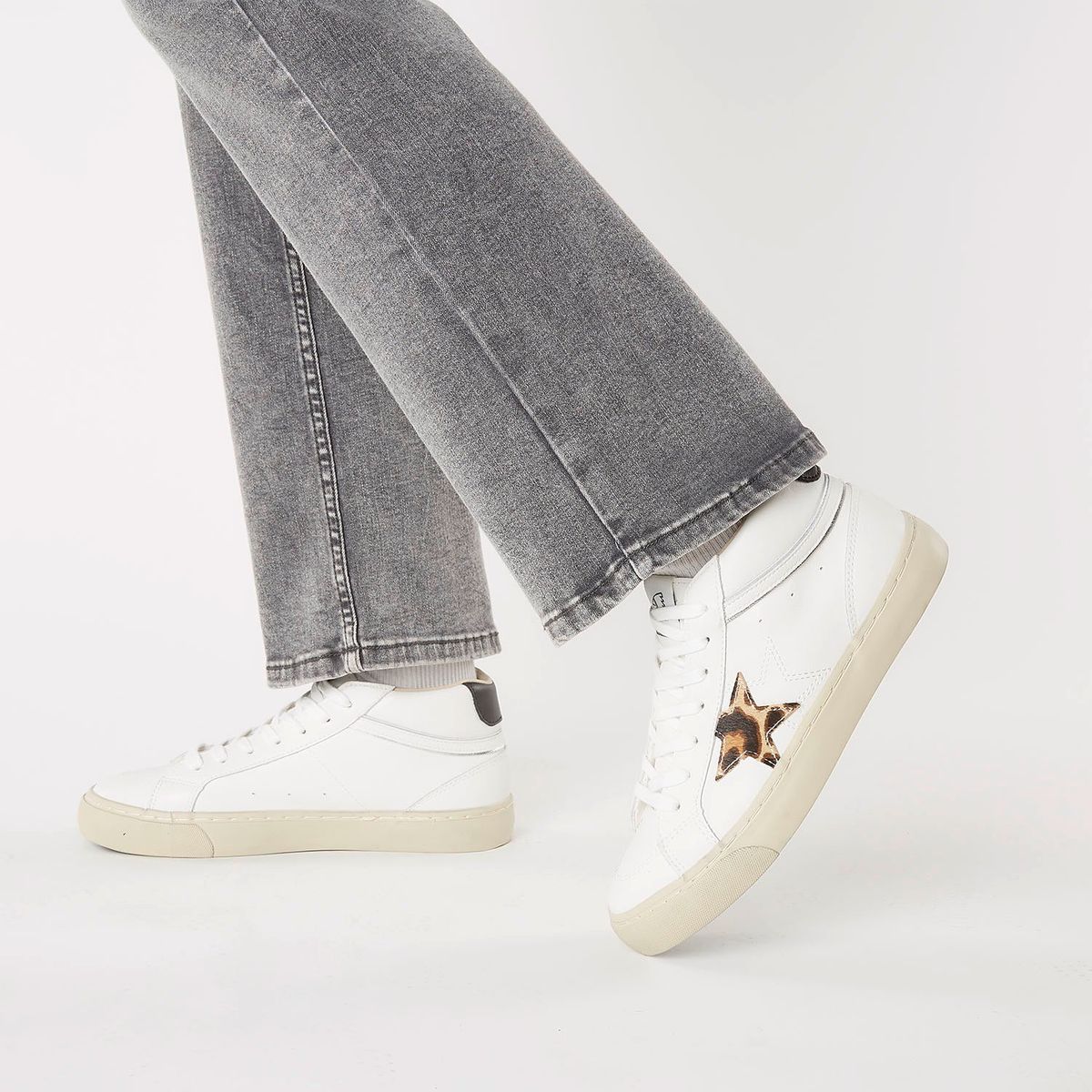 AMERICANINO - Zapatilla Urbanas Americanino Mujer Cuero Blanco