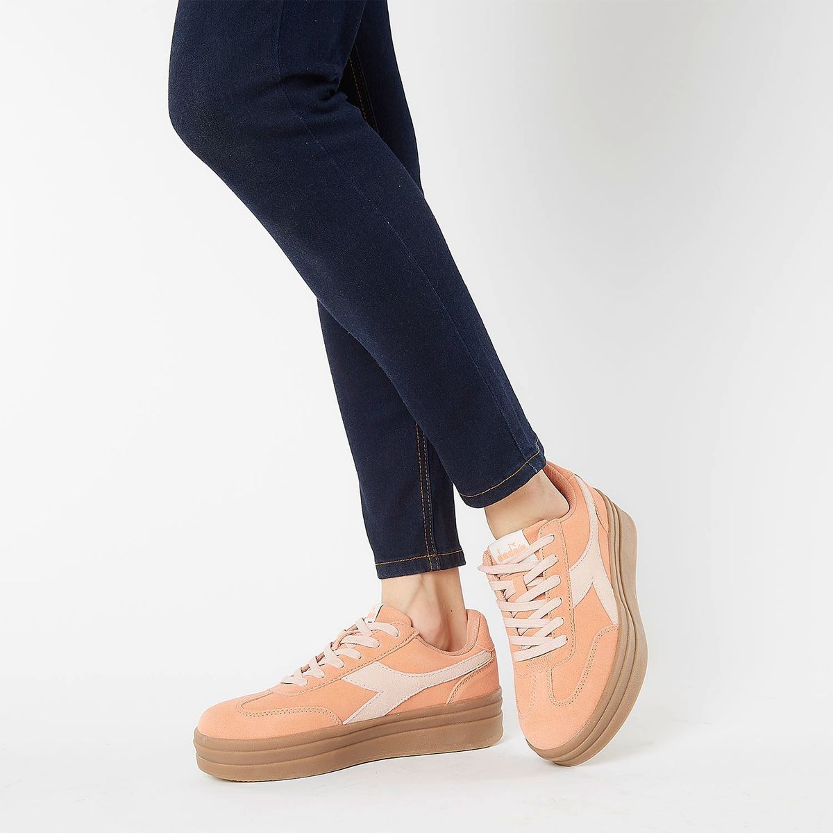 DIADORA - Bamplat Zapatilla Urbana Mujer Cuero Diadora