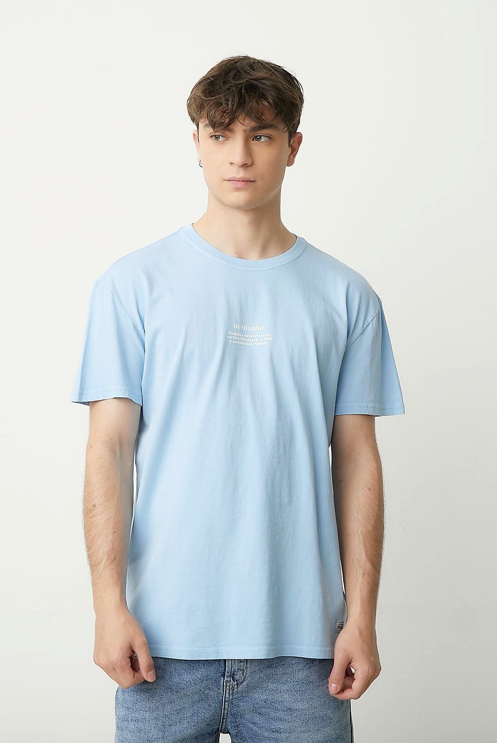 BEARCLIFF - Polera Bearcliff Manga Corta Algodón Relax Hombre