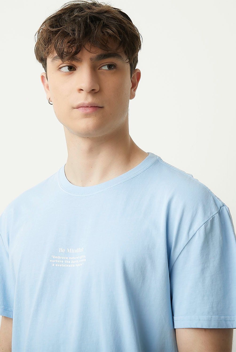 BEARCLIFF - Polera Bearcliff Manga Corta Algodón Relax Hombre