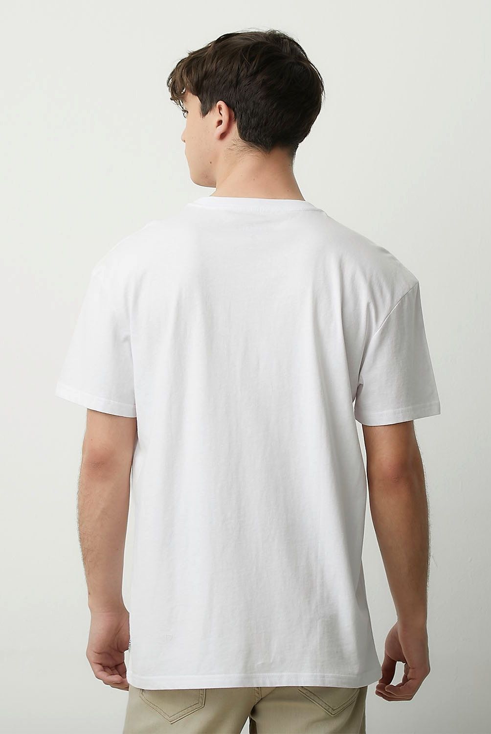 BEARCLIFF - Polera Bearcliff Manga Corta Algodón Relax Hombre
