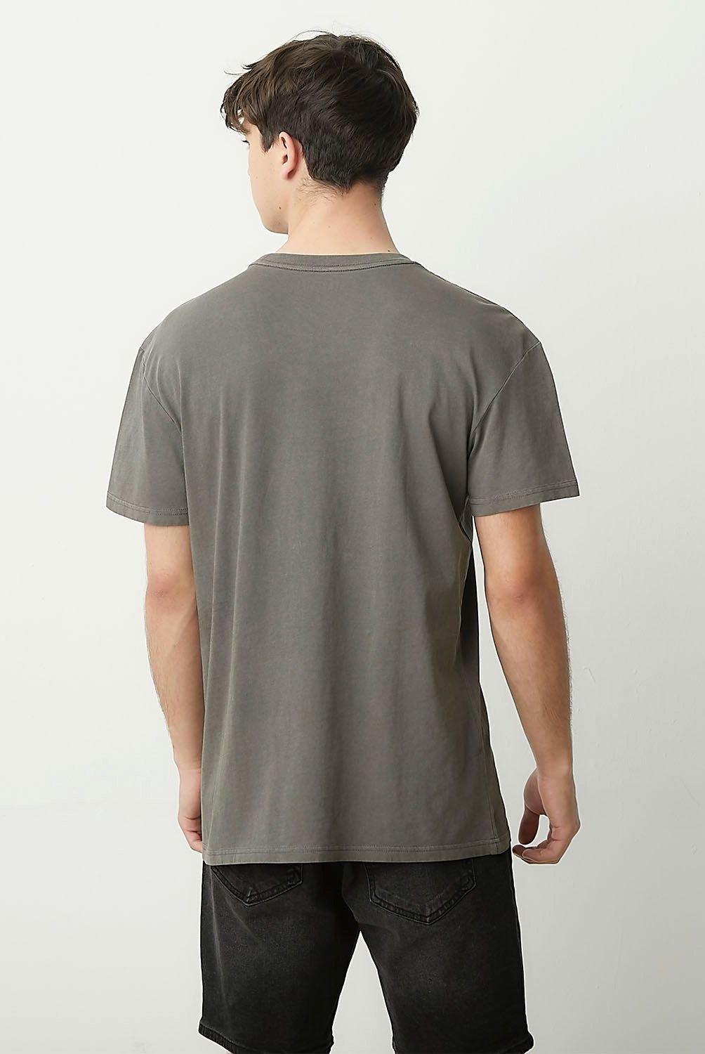 BEARCLIFF - Polera Bearcliff Manga Corta Algodón Relax Hombre