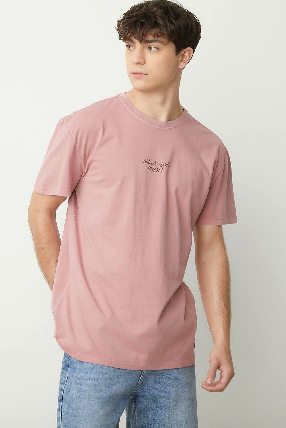 BEARCLIFF - Polera Bearcliff Manga Corta Algodón Relax Hombre