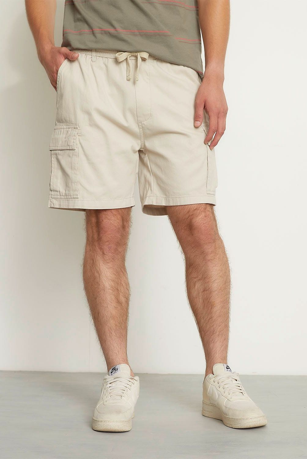 BEARCLIFF - Bermuda Cargo Fit Algodón Hombre Bearcliff