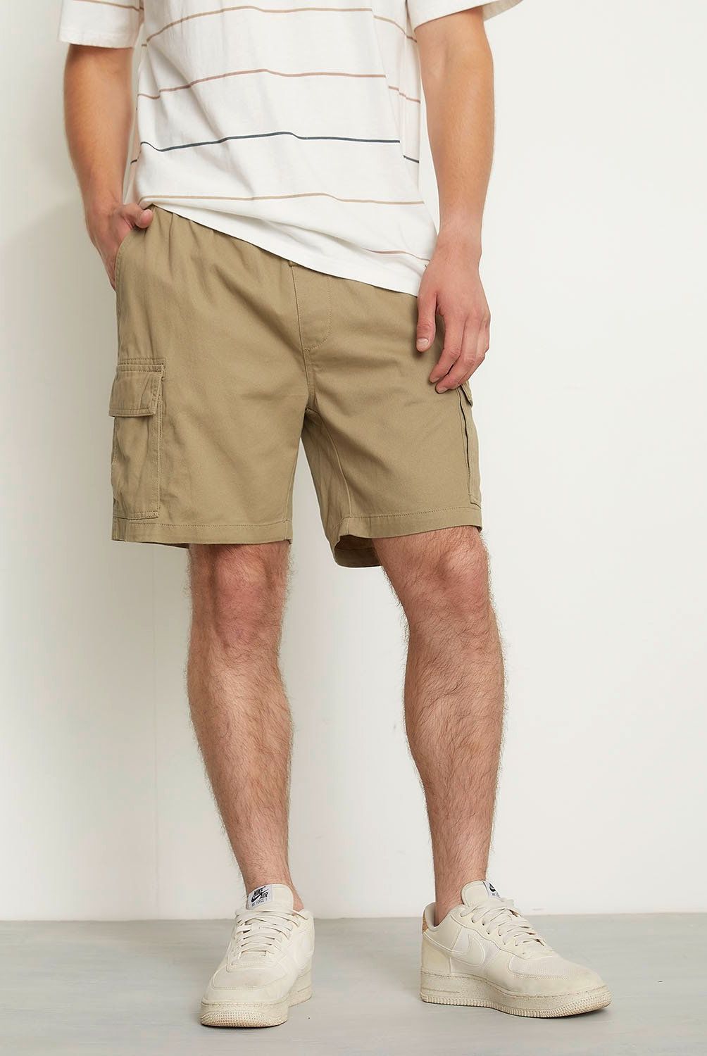 BEARCLIFF - Bermuda Cargo Fit Algodón Hombre Bearcliff