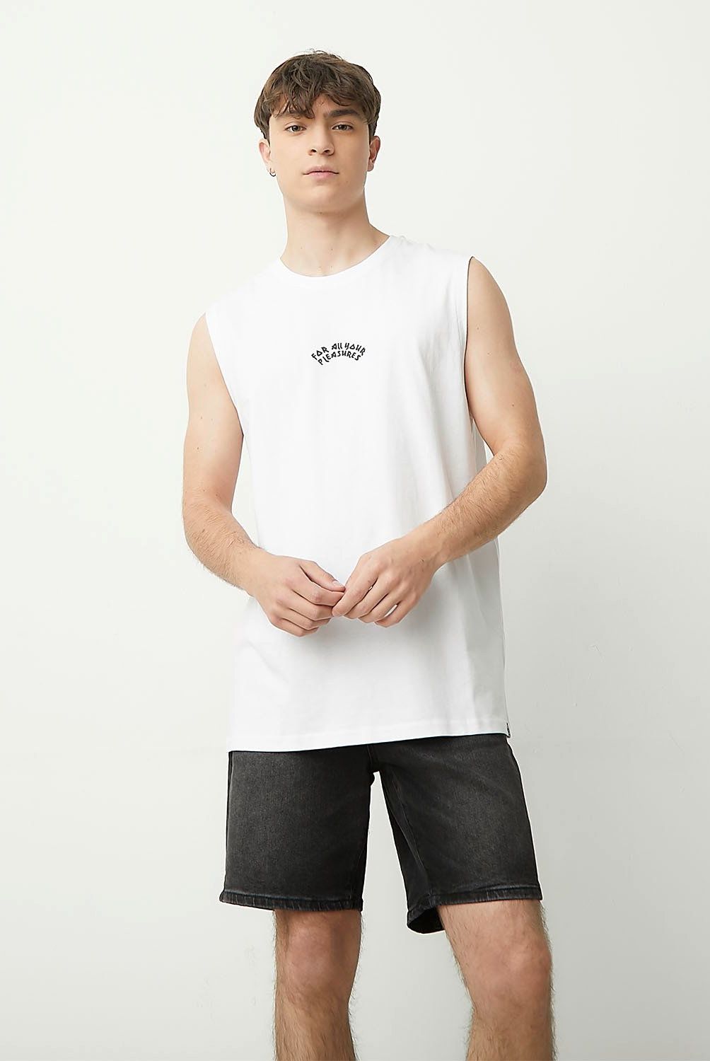 BEARCLIFF - Polera Sin Mangas Casual Hombre Bearcliff