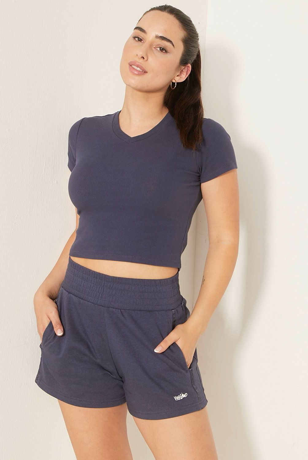 MOSSIMO - Polera Manga Corta Algodón Mujer Mossimo