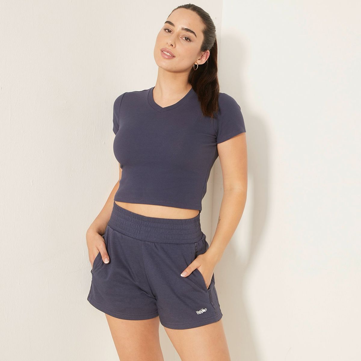 MOSSIMO - Polera Manga Corta Algodón Mujer Mossimo