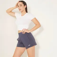 MOSSIMO - Polera Manga Corta Algodón Mujer
