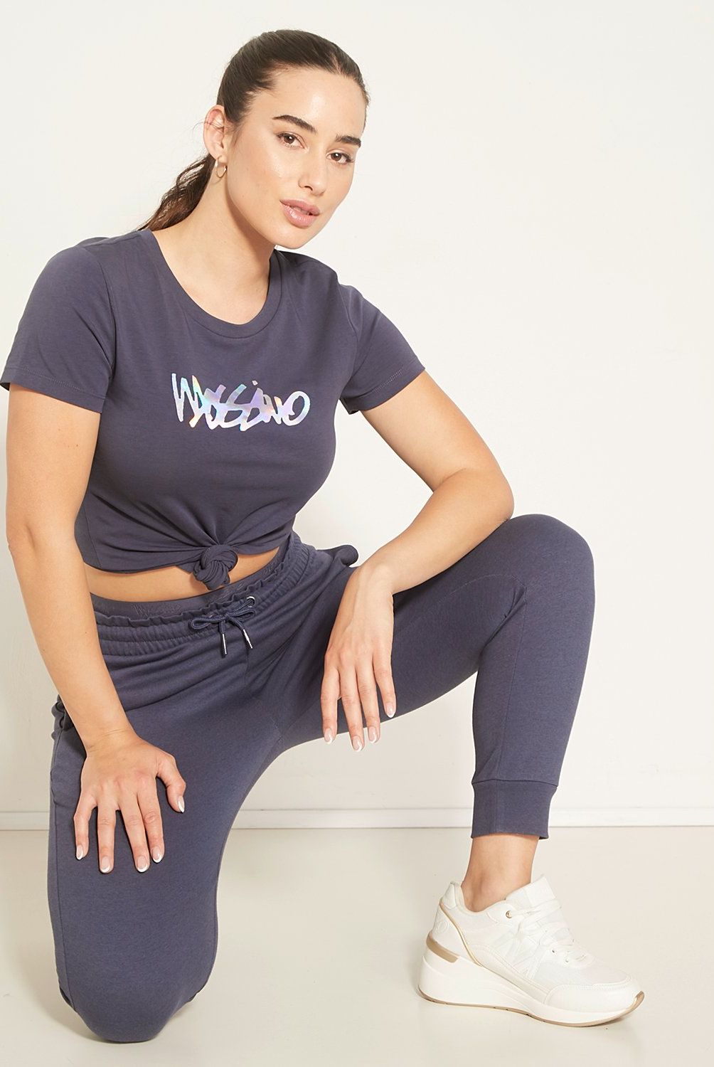 MOSSIMO - Polera Manga Corta Algodón Mujer Mossimo