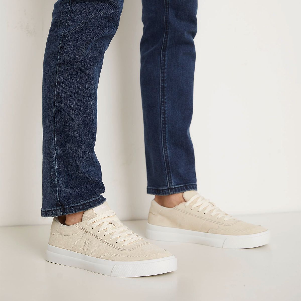 TOMMY HILFIGER - Zapatilla Urbana Hombre Beige Tommy Hilfiger