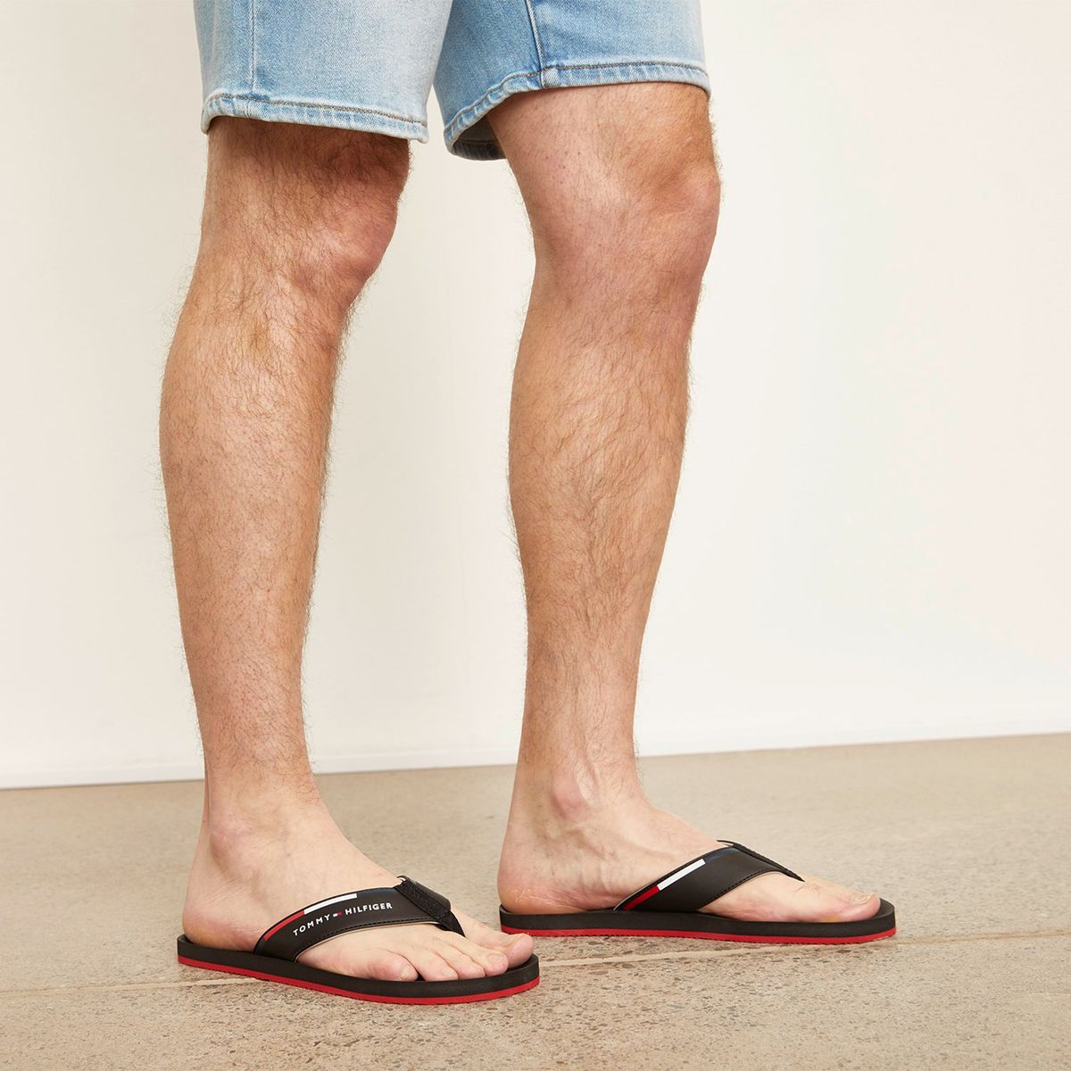 TOMMY HILFIGER - Chanclas Tommy Hilfiger Hombre Negras