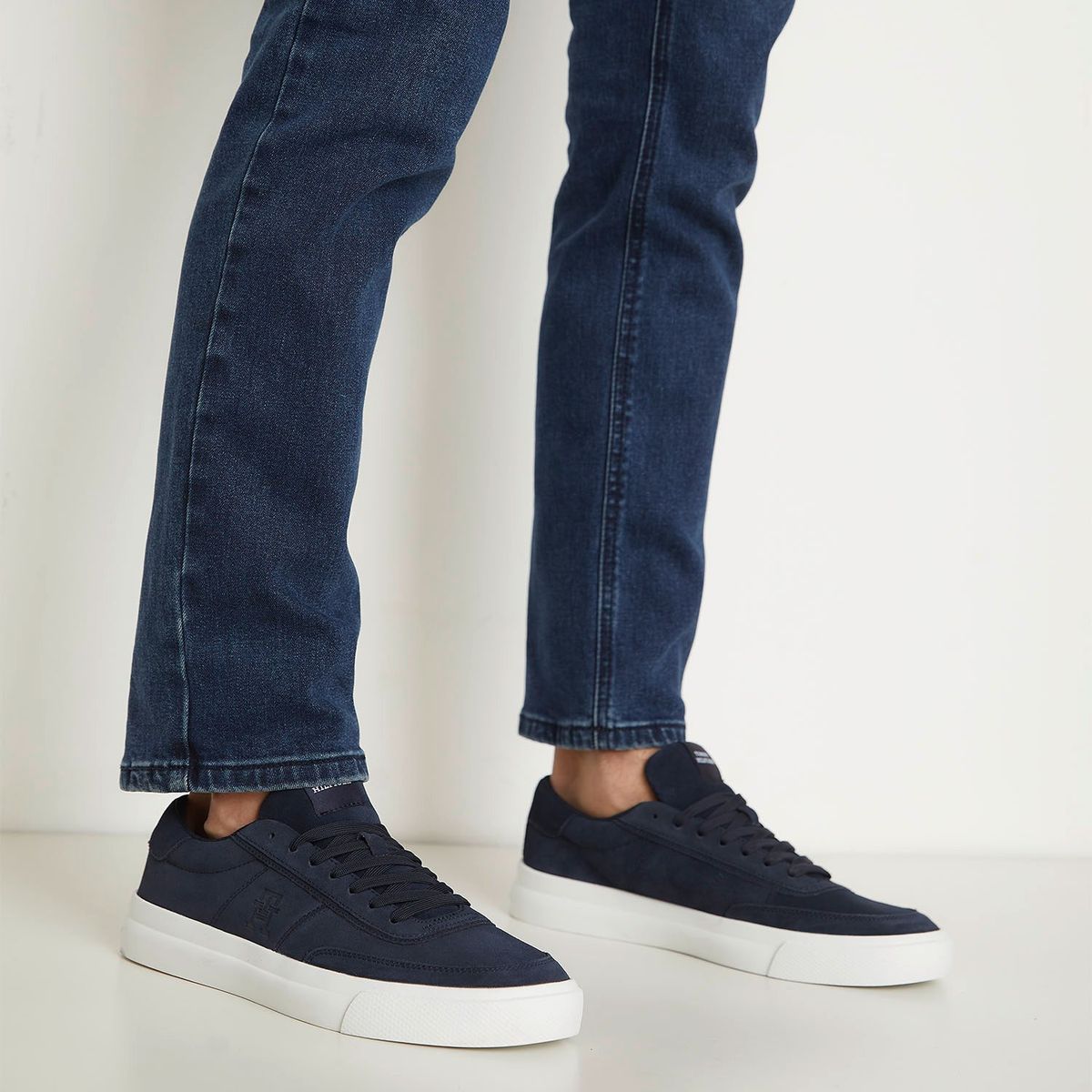 TOMMY HILFIGER - Zapatilla Urbana Hombre Azul Tommy Hilfiger