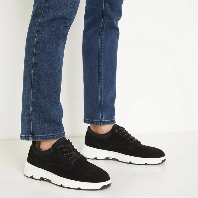 TOMMY HILFIGER - Zapatilla Urbana Hombre Negro Tommy Hilfiger