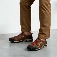 NEWPORT - Sandalia Hombre Café