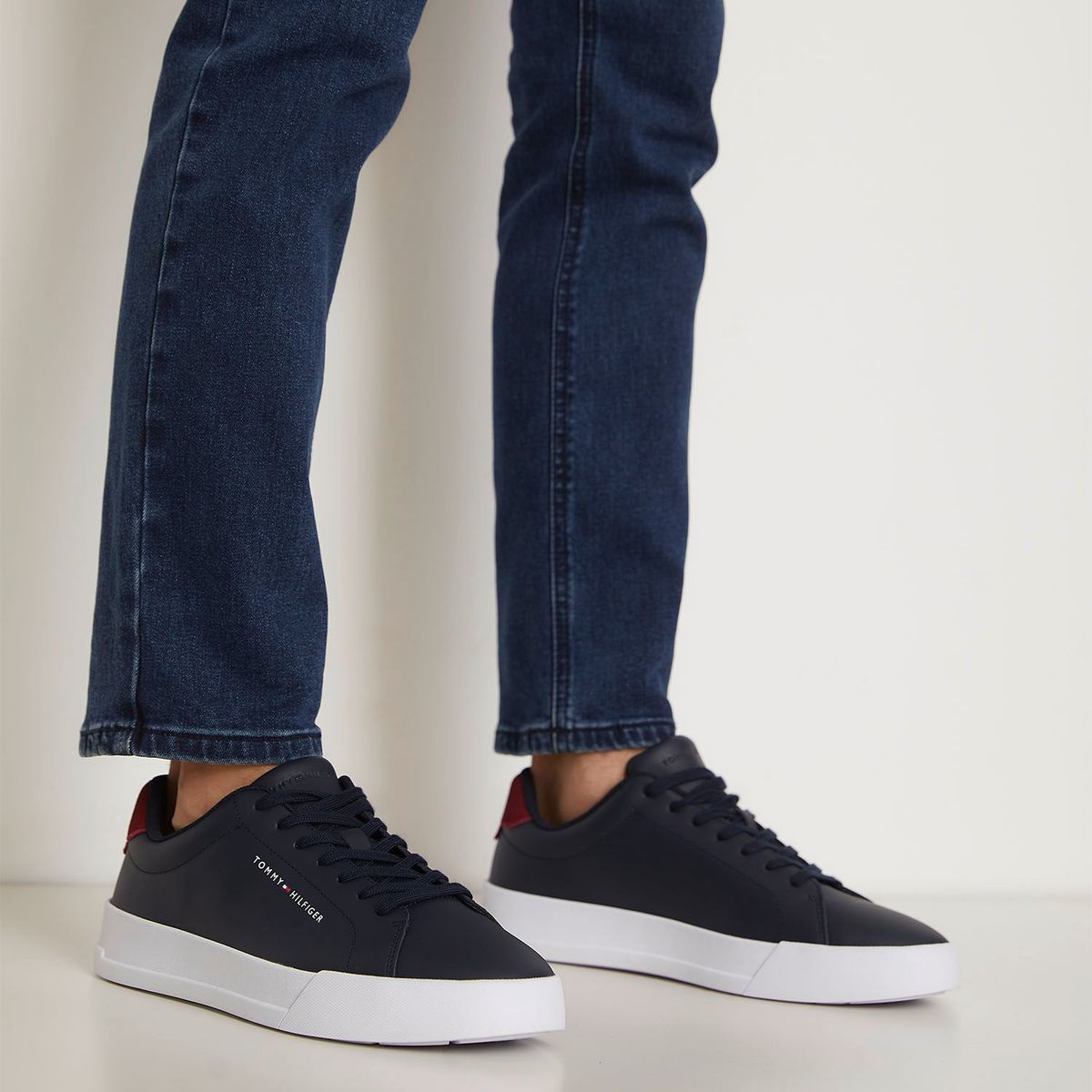 TOMMY HILFIGER - Zapatilla Urbana Hombre Azul Tommy Hilfiger