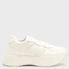BASEMENT - Zapatilla Urbanas Mujer Blancas